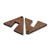 Walnut Wooden Pendants FIND-B042-21C-2
