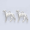 Tibetan Style Alloy Pendants TIBE-R316-013AS-RS-2