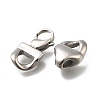 304 Stainless Steel Lobster Claw Clasps STAS-L284-02P-2