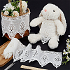 3 Yards Cotton Embroidery Flower Lace Trim OCOR-FG0002-87-5