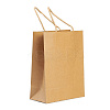DIY Rectangle with Frog Pattern Kraft Paper Bag Making Set DIY-F079-03-5