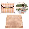 Portable Tartan Patern Non Woven Picnic Mat JX572A-01-1