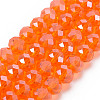 Electroplate Glass Beads Strands EGLA-A034-T3mm-A07-1