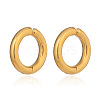 304 Stainless Steel Ring Clip-on Earrings ID1413-1-1