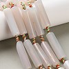 Natural Grey Agate Beads Strands G-A312-A01-01-1