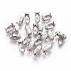 Non-Tarnish 201 Stainless Steel Sew on Prong Settings STAS-L229-02P-1