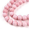 Baking Paint Glass Beads Strands DGLA-N012-8mm-01-3