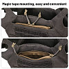 Nylon & Plastic Outdoor Tactical Vest Zipper Strip DIY-WH0128-60A-6