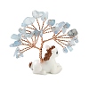 Natural Aquamarine Chips Tree of Life Decorations DJEW-A017-01Q-2
