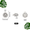 120Pcs Tibetan Style Alloy Pendants TIBEP-SC0002-07-2
