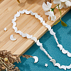 3 Strands 2 Styles Natural Freshwater Shell Beads Strands SHEL-HS0001-10-4