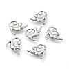 Tibetan Style Alloy Kitten Pendants TIBEP-A22092-AS-LF-1