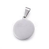 Non-Tarnish 304 Stainless Steel Pendants LS-STAS-P211-28P-2