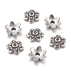 Tibetan Style Alloy Bead Caps LF0626Y-1