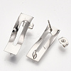 Non-Tarnish 304 Stainless Steel Stud Earring Findings LS-X-STAS-S079-53B-1