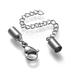Tarnish Resistant 304 Stainless Steel Chain Extender LS-STAS-K195-22P-03-3