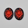 Resin Cabochons LS-CRES-WH0018-02D-1