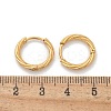 304 Stainless Steel Twist Hoop Earrings for Women EJEW-A130-02A-G-3