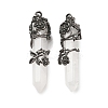 Natural & Synthetic Gemstone Big Pointed Pendants G-A172-16-AS-2