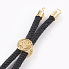 Nylon Twisted Cord Bracelet Making MAK-K015-01A-2