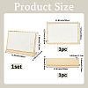 Bamboo Slant Back Necklace Organizer Display Stands NDIS-WH20004-01A-2
