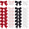 40Pcs 4 Colors Handmade Polyester Costume Accessories DIY-SP0004-85B-1