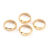 Brass Beads Frames KK-O133-014D-G-1