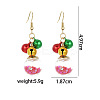 Christmas Alloy Dangle Earrings FS-WGC5D36-22-1