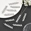 SHEGRACE Mother's Day Brass Micro Pave Clear Cubic Zirconia Pendants XGRQ1U302-382P-5