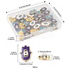 30Pcs Alloy Enamel Beads ENAM-FS0003-56-4