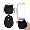 14Pcs Velvet Jewelry Storage Bags with Snap Buttons ABAG-GA0001-34B-2