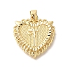 Rack Plating Brass Pendants KK-I722-09G-T-1