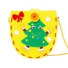 DIY Non-woven Christmas Theme Bag Kits LS-DIY-Q031-01E-1