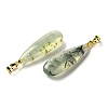 Natural Prehnite Pendants G-Q192-07G-01-2