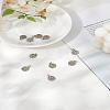 10Pcs 304 Stainless Steel Pendants STAS-LP0003-59P-1