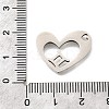 201 Stainless Steel Pendants STAS-A116-01P-03-3