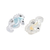 10Pcs Transparent Luminous Acrylic Pendants TACR-FP0001-02B-3