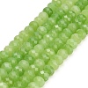 Faceted Dyed Natural White Jade Beads Strands GG-CBAE966-01A-V-2