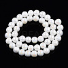 Electroplate Opaque Glass Beads Strands GLAA-T032-P8mm-AB02-3