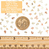 360Pcs 12 Style Brass Cabochons MRMJ-OC0003-25-2