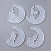 DIY Food Grade Silicone Moon Molds Sets DIY-TAC0007-35-1