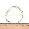 304 Stainless Steel C-Shaped Cuff Bangles for Women LS-BJEW-G759-02G-3