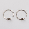 Tarnish Resistant 316L Surgical Stainless Steel Earring Hooks LS-X-STAS-G229-04P-1