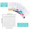 40Pcs 8 Colors EVA Plastic Zip-lock Bags ABAG-SP0001-18B-2