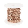 Ion Plating(IP) 304 Stainless Steel Paperclip Chains STAS-K209-07RG-3
