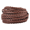 5M 3-Ply PU Leather Braided Cord LC-GF0001-12B-1