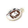 Printed Alloy Pendants ENAM-F160-02A-G-2