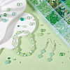 DIY Round Acrylic & Glass Beads Jewelry Making Findings Kits DIY-SP0003-01C-3