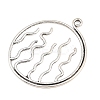 Tibetan Style Alloy Big Pendants AL-CBA1187-07AS-2