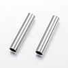 Tarnish Resistant 304 Stainless Steel Tube Beads LS-STAS-P128-09-1